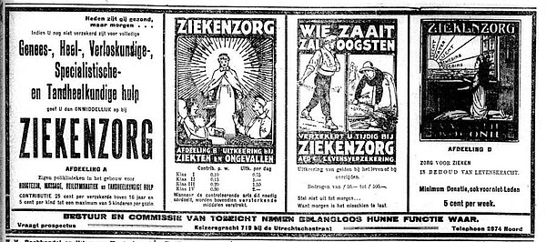 Keizersgracht 719 Reclame Het Volk 04-1923