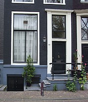 Herengracht 112 voordeur met stoep