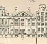 Herengracht 386  tekening Caspar Philips