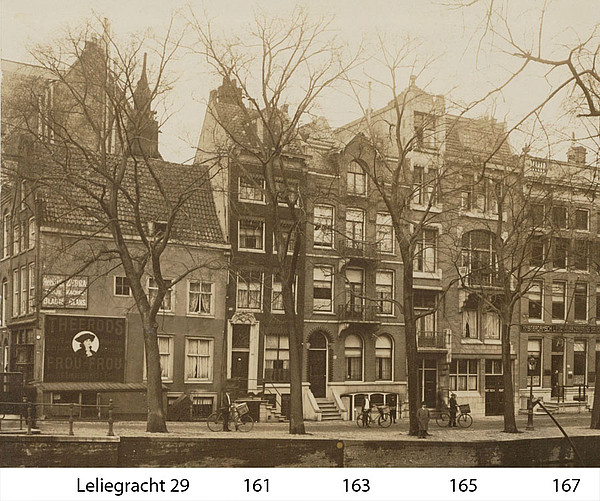 Keizersgracht 159 - 167 uit 1917