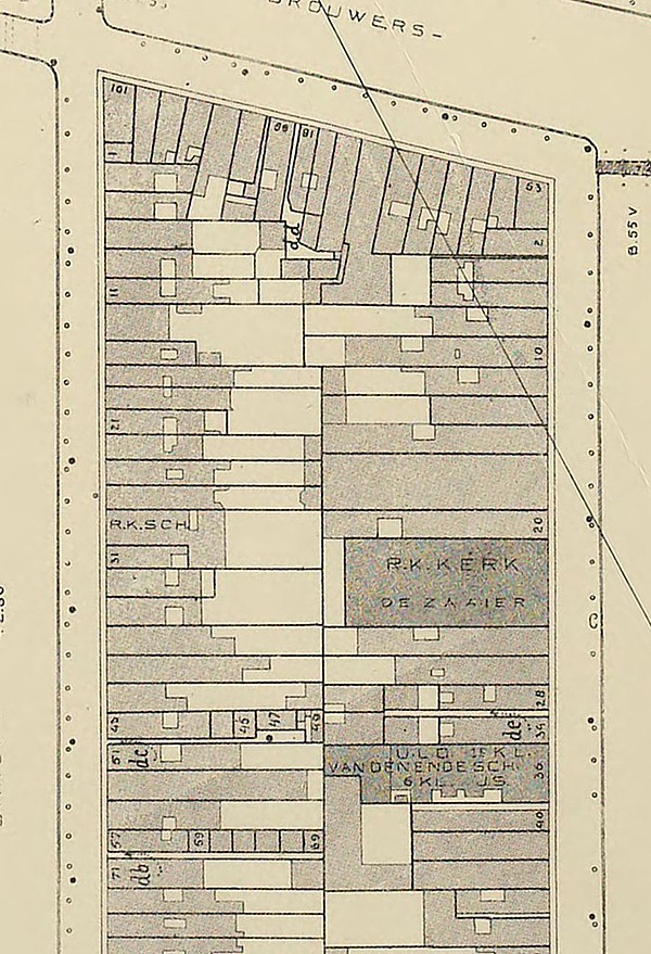 Kaart van Publieke Werken 1910