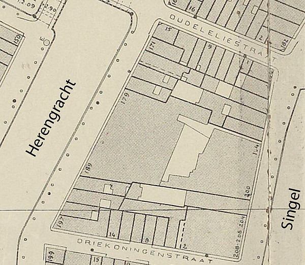 Herengracht 179-189 DPW 1909 blad H4
