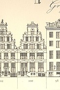 Herengracht 100 tekening Caspar Philips