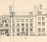 Herengracht 125, 1015 BG, tekening Caspar Philips