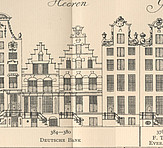Herengracht 380  tekening Caspar Philips
