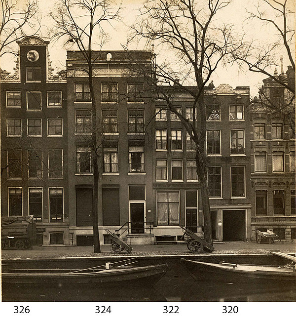 Herengracht 320-326 1919 Afbraak SAA