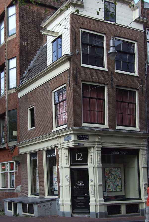 Herengracht ; hoek Oude Spiegelstraat 12