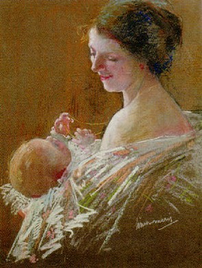 Moeder en kind, Simon Maris
