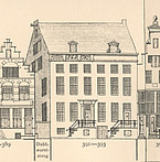 Herengracht 391, Tekening Caspar Philips