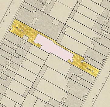 Herengracht 124 kaart 1909 H4