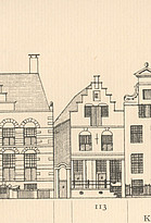 Herengracht 113, 1015 BE, tekening Caspar Philips