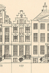 Herengracht 177, Tekening Caspar Philips