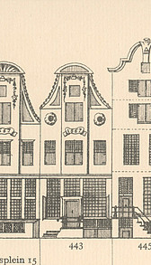 Herengracht 443, Tekening Caspar Philips