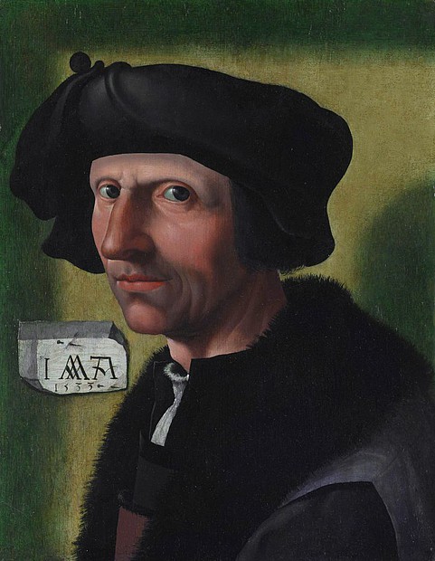 Zelfportret Jacob Cornelisz van Oostsanen uit 1533