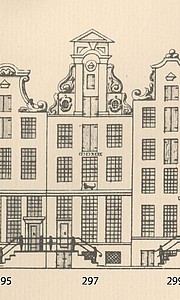 Herengracht 297,  tekening Caspar Philips