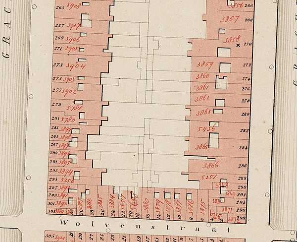 Keizersgracht 269 - 303 1892