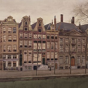 Herengracht 519-529, tekenaar J.H.L. Hanau uit 1924